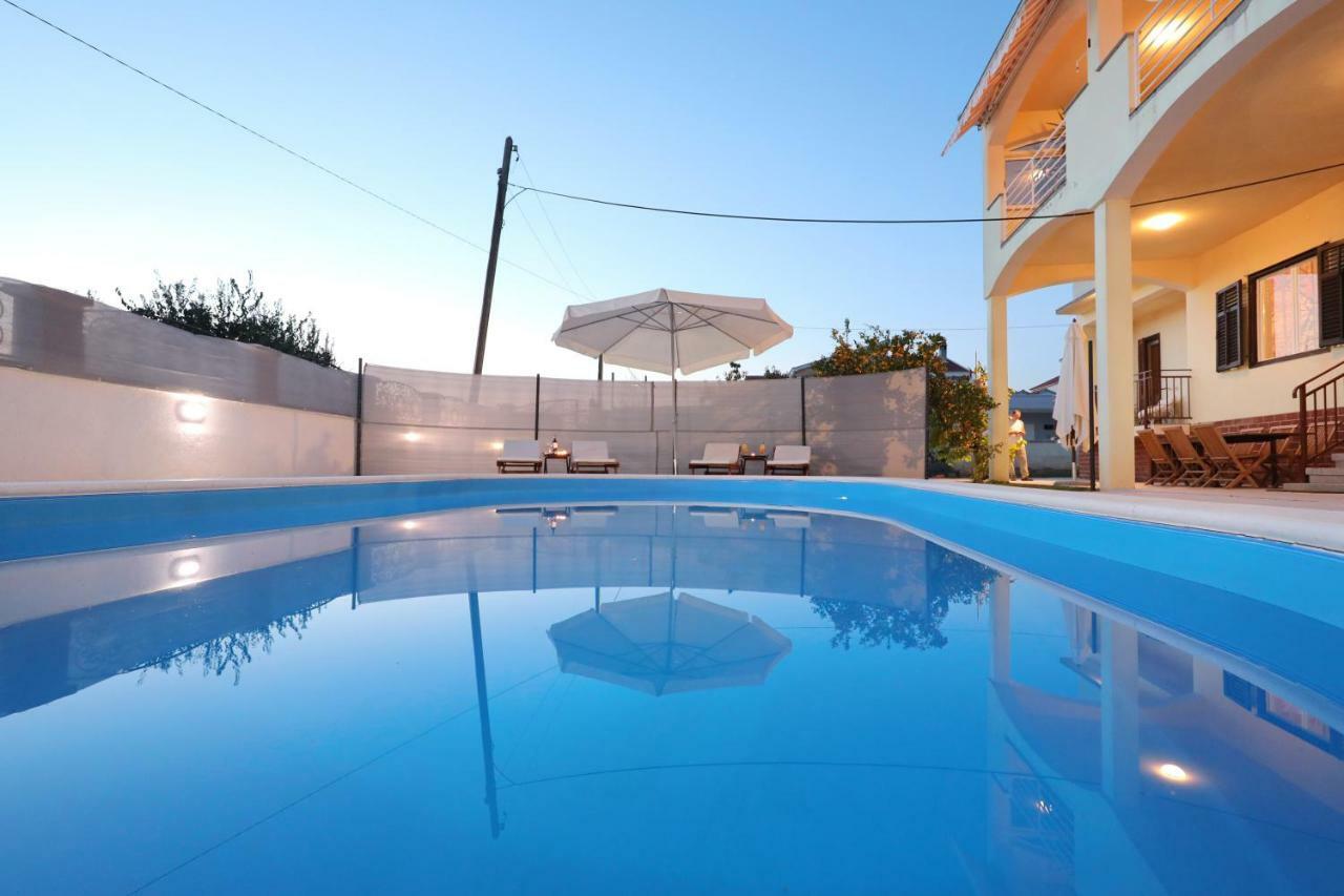Hacienda Mia With Pool And Yacuzzi, Free Parking Villa Zadar Ngoại thất bức ảnh